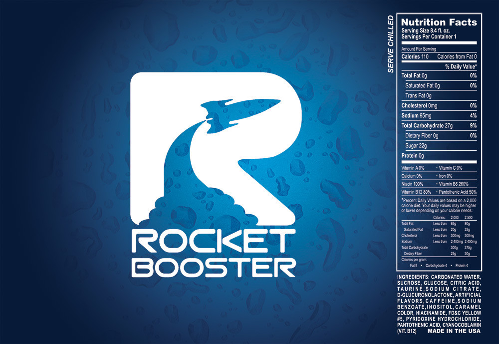 Rocket Booster Graphic Design