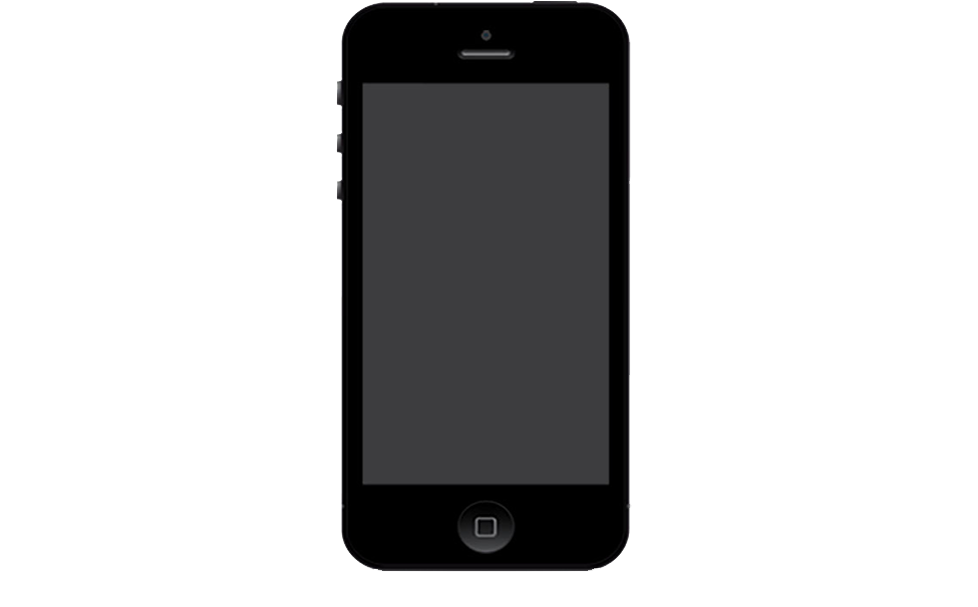Rocket Booster Media Web Design Portfolio - Blank Phone Screen for Demo